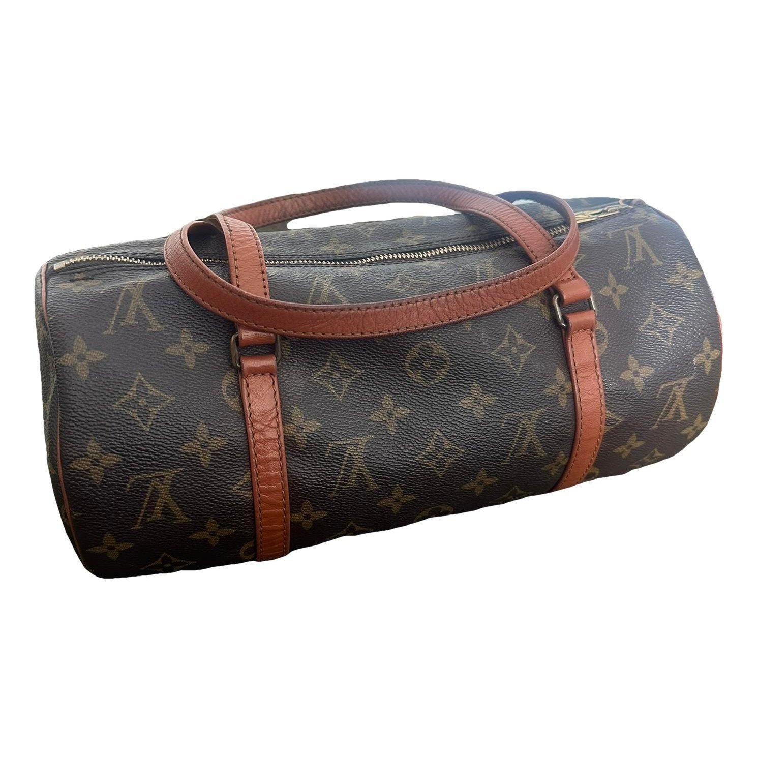 Papillon leather handbag