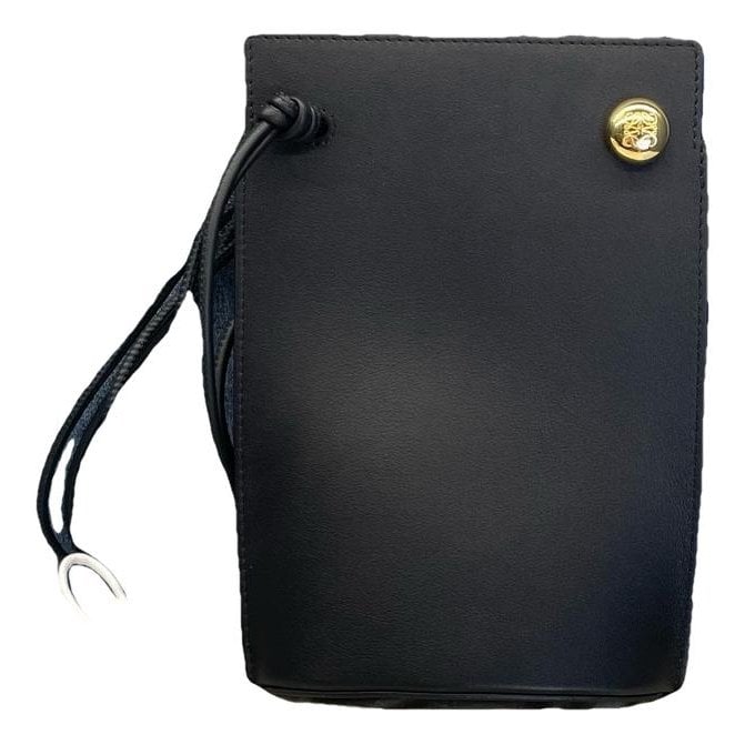 Dice Pocket leather handbag