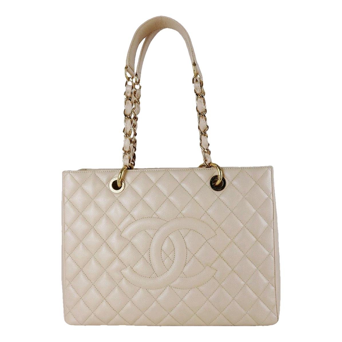 Grand shopping leather tote