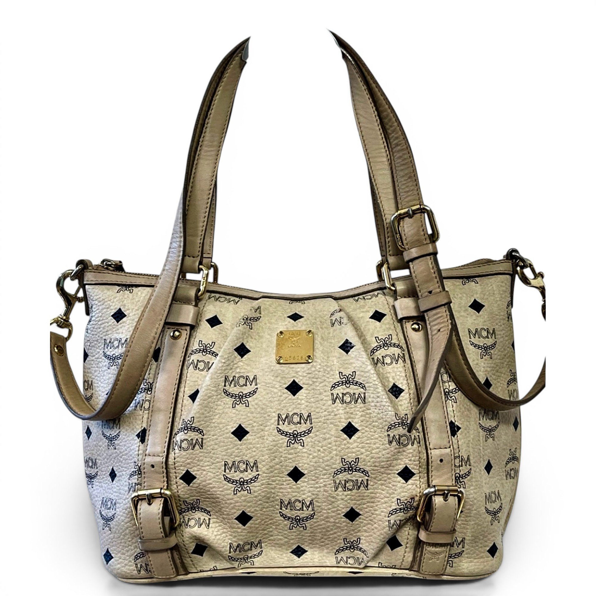 Leather satchel