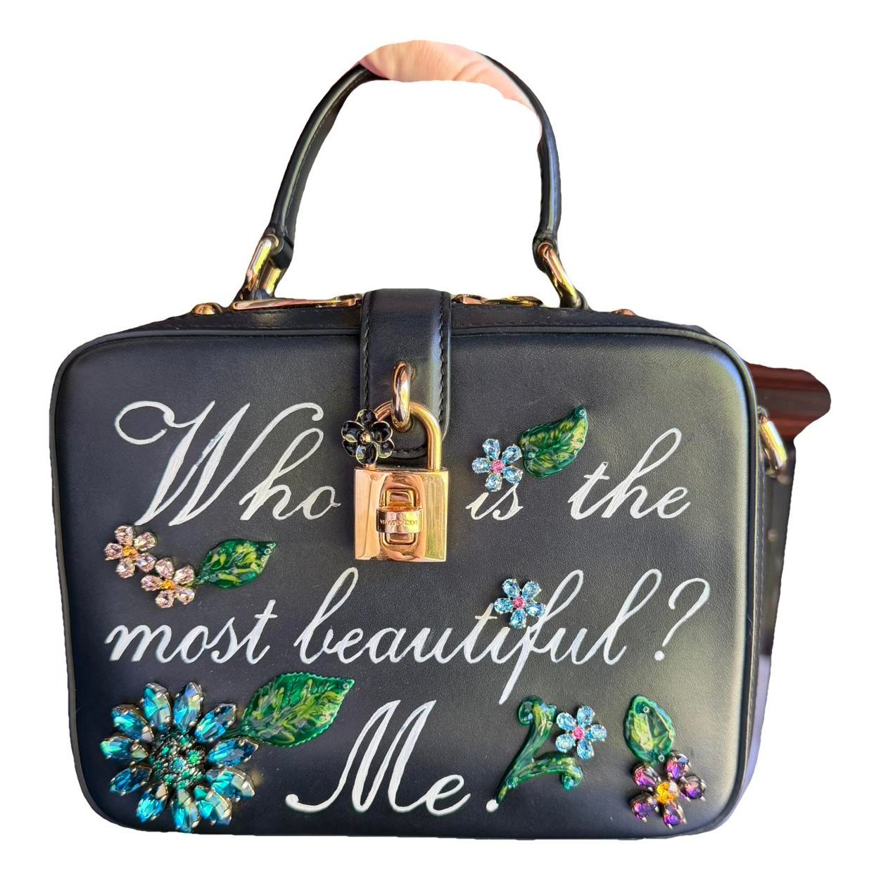 Dolce Box leather handbag