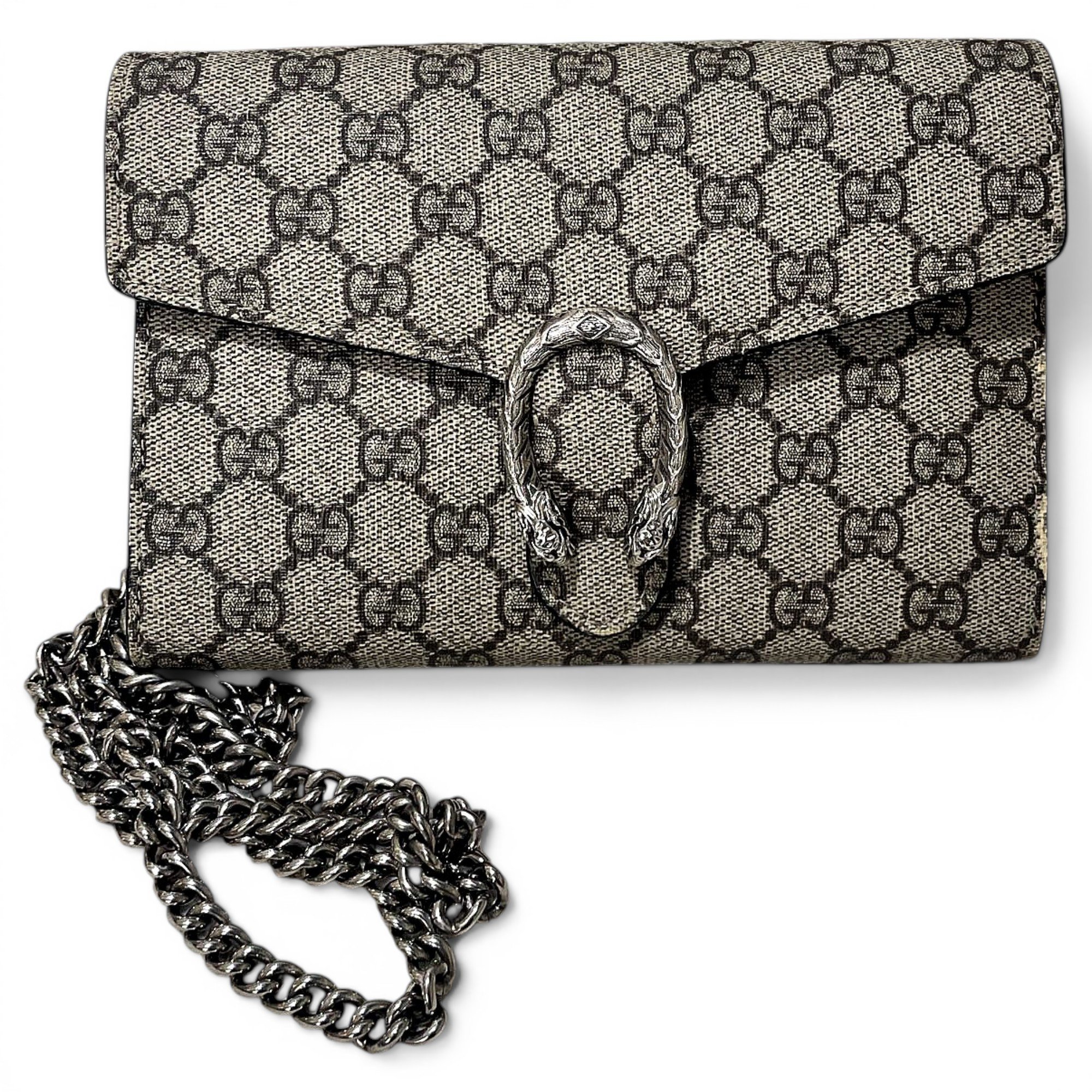 Dionysus Chain Wallet leather crossbody bag