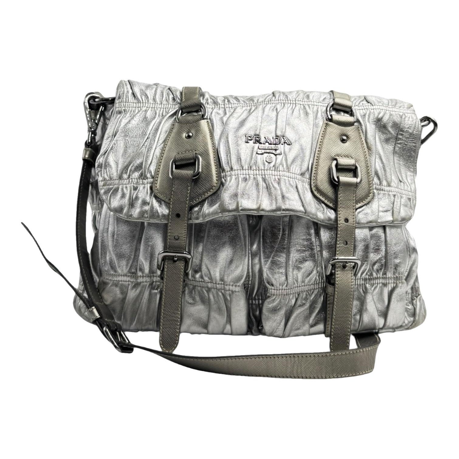 Leather crossbody bag