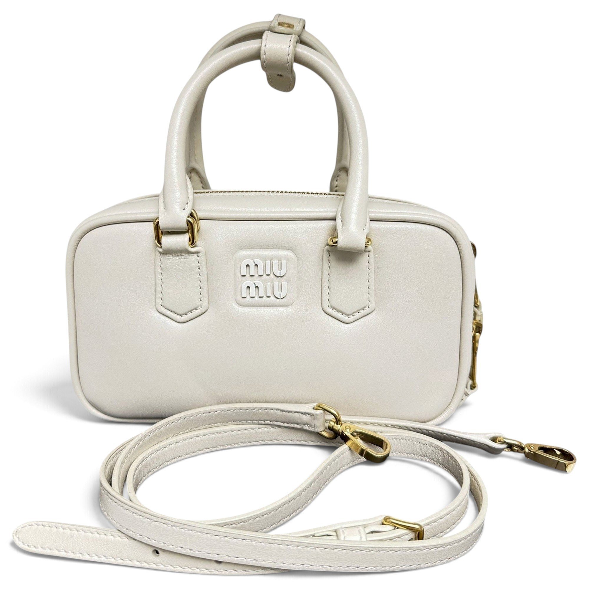Arcadie leather handbag