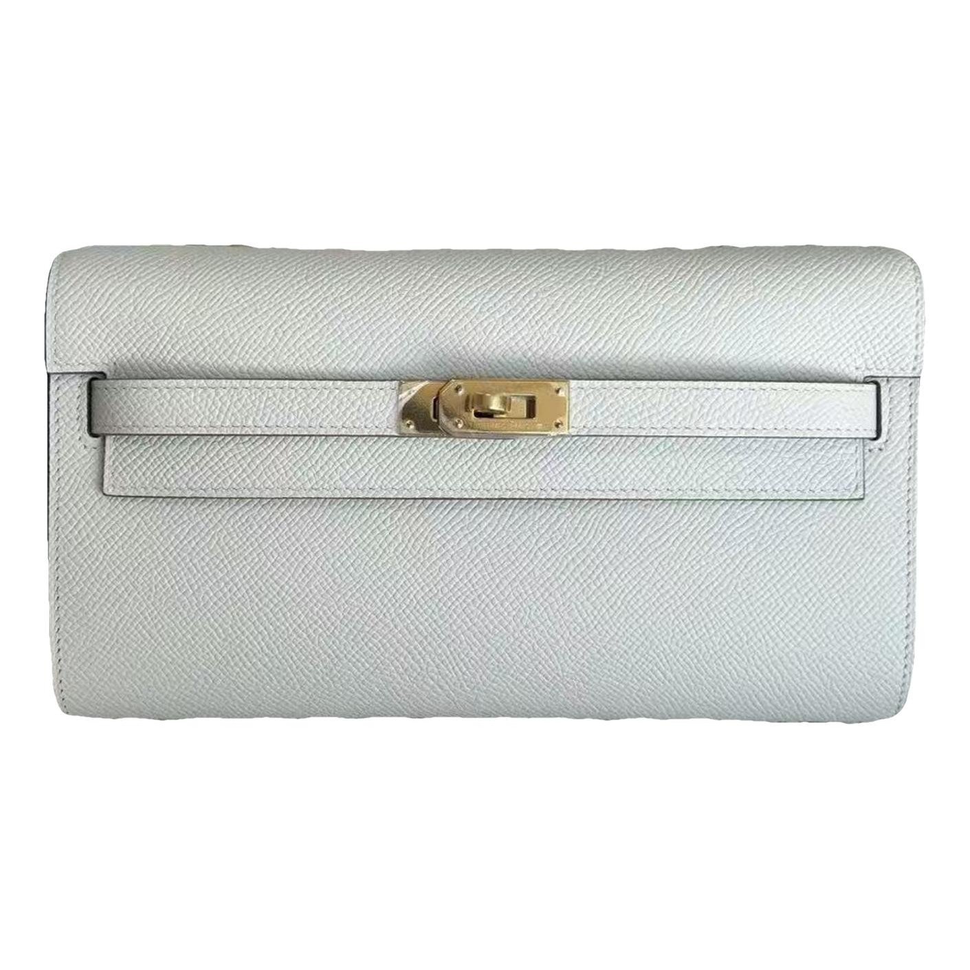 Kelly to go leather clutch bag