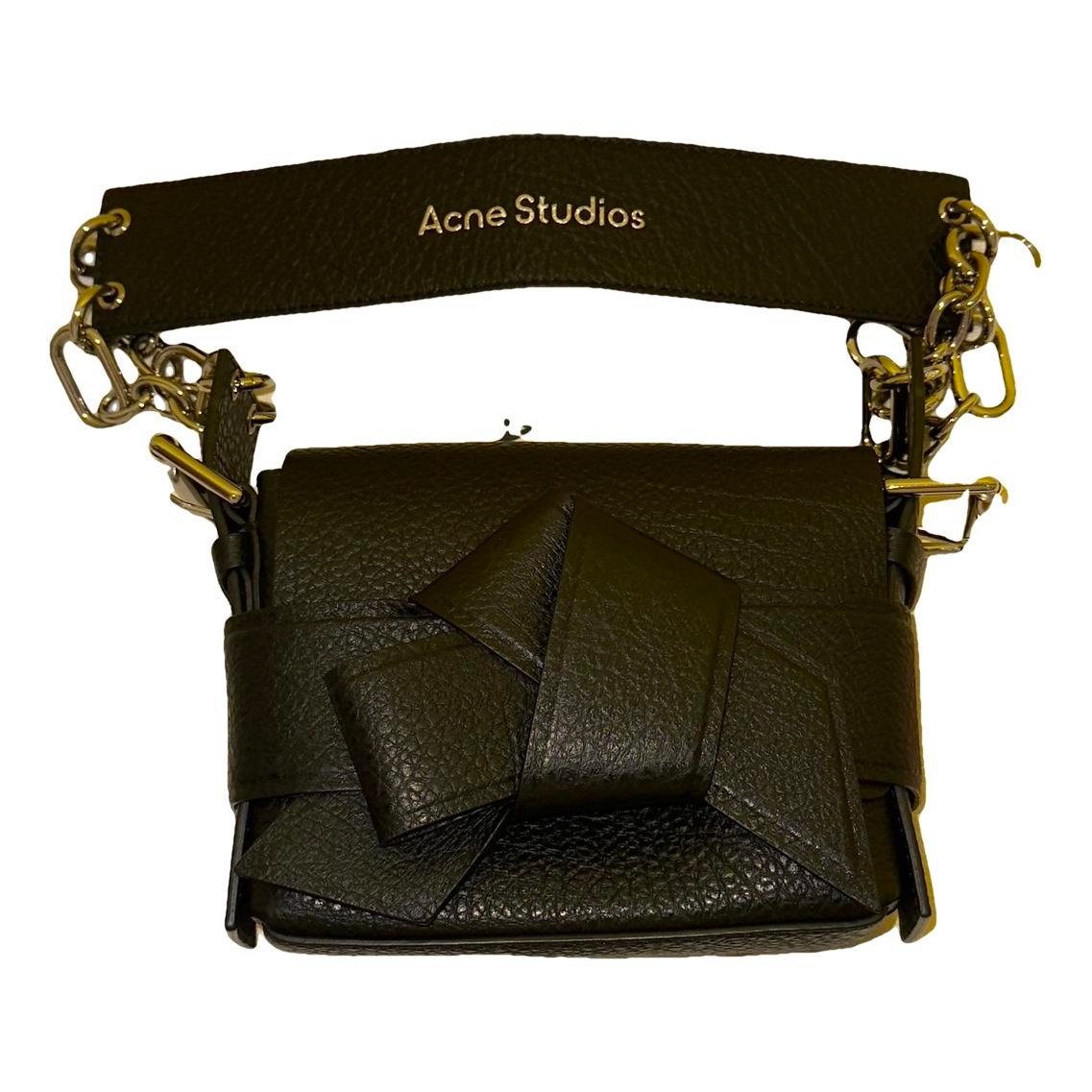 Musubi leather handbag