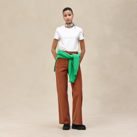Printed straight t-shirt
