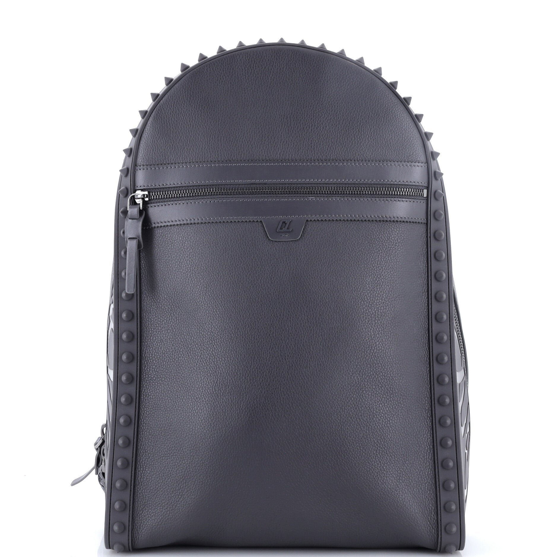 Backparis Backpack Spiked Leather Medium