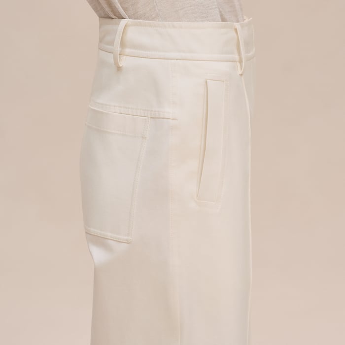 Blanc Naturel Cropped Pants