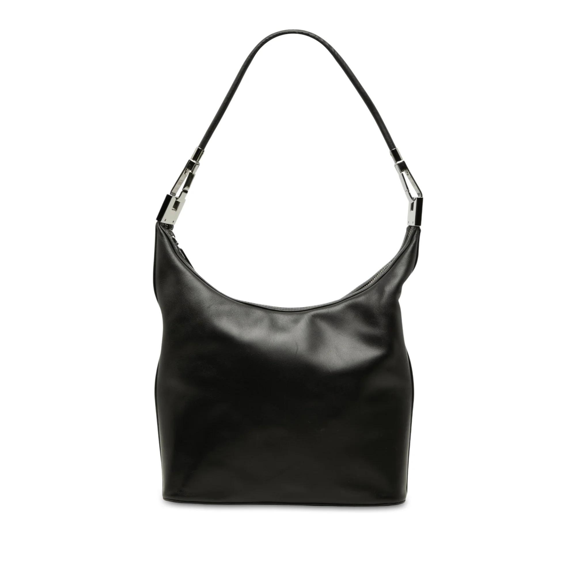 Gucci B leather handbag