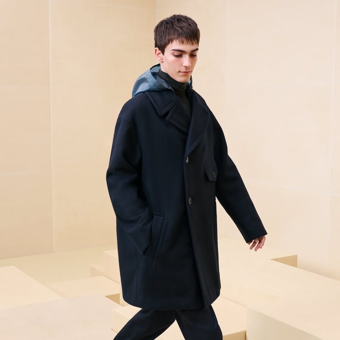 Marine Hooded Auto Coat