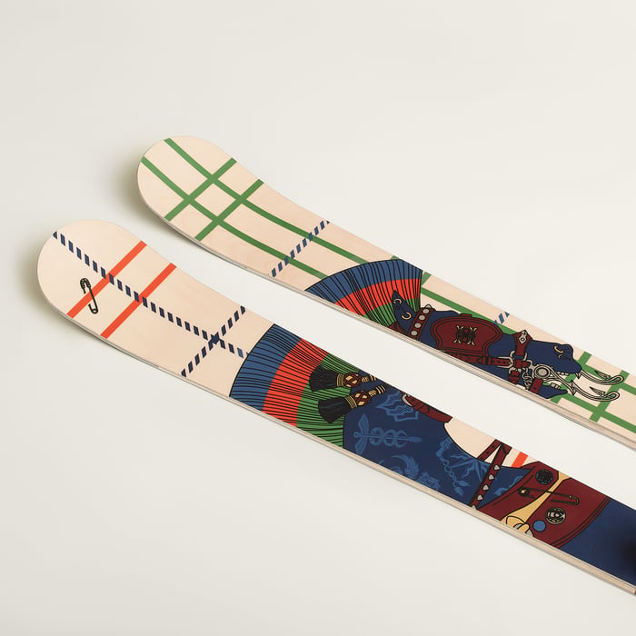 Off Piste Pair Of Alpine Skis