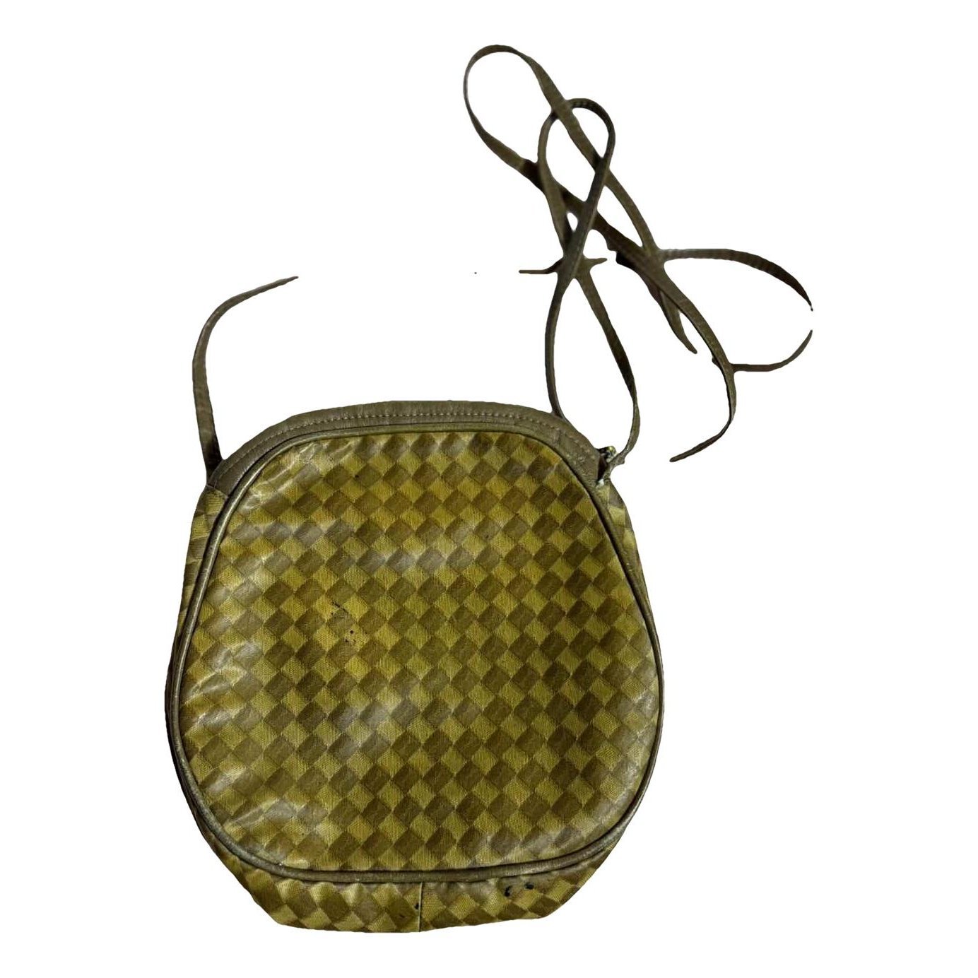 Bulb leather crossbody bag