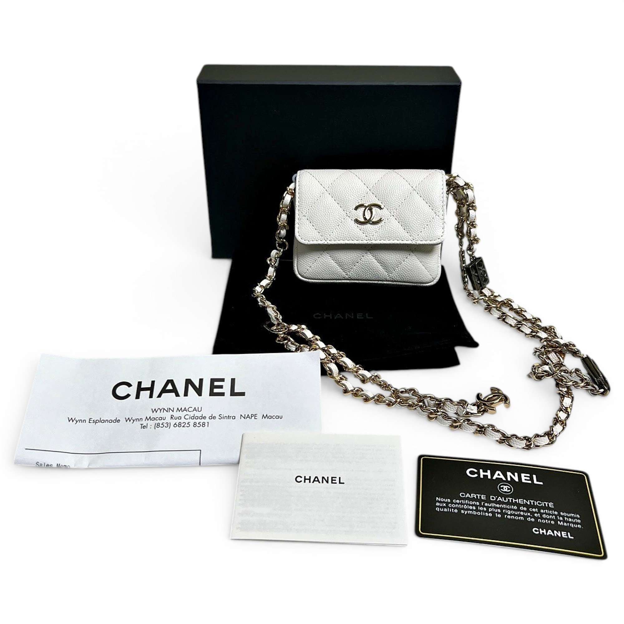 Leather mini bag