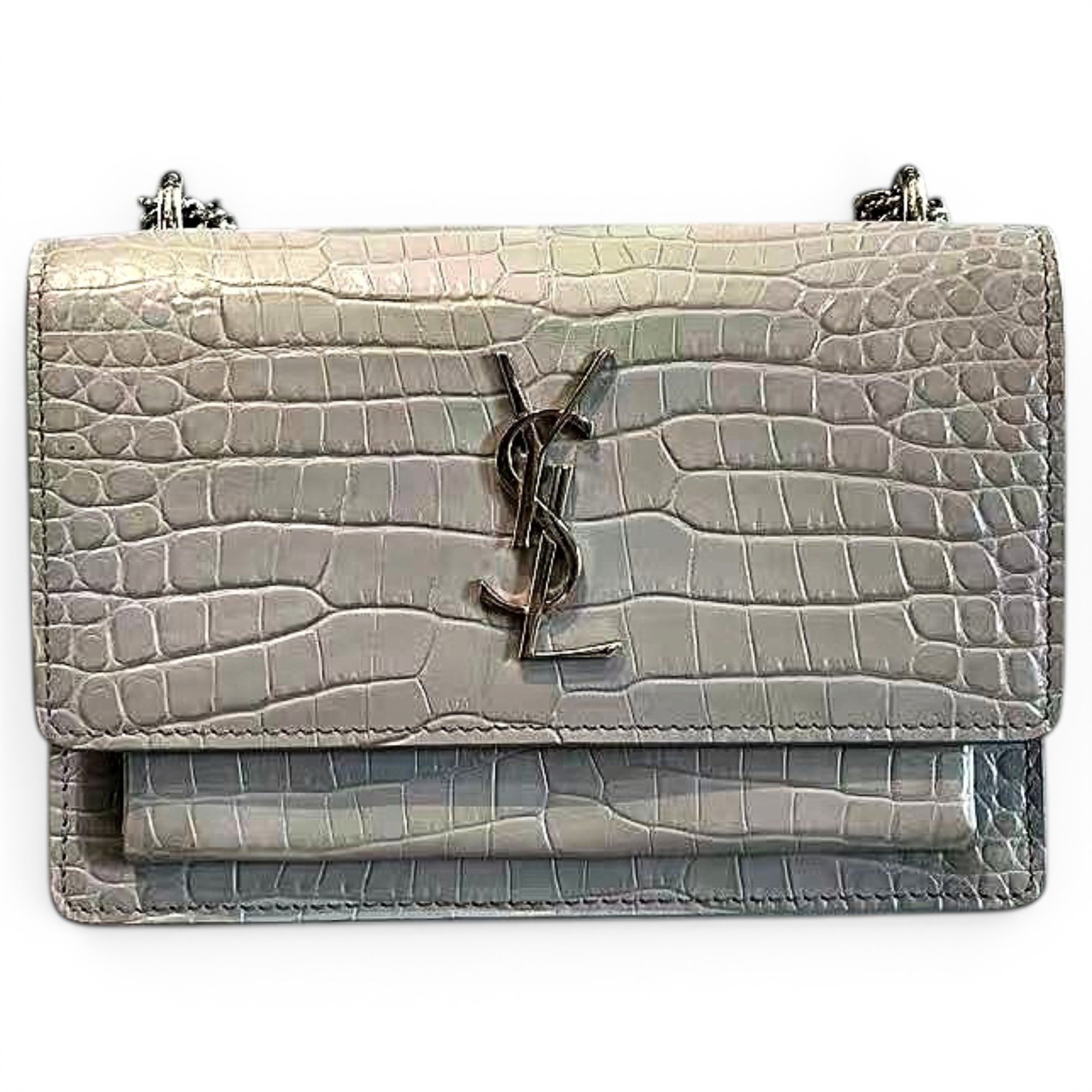 Sunset leather handbag