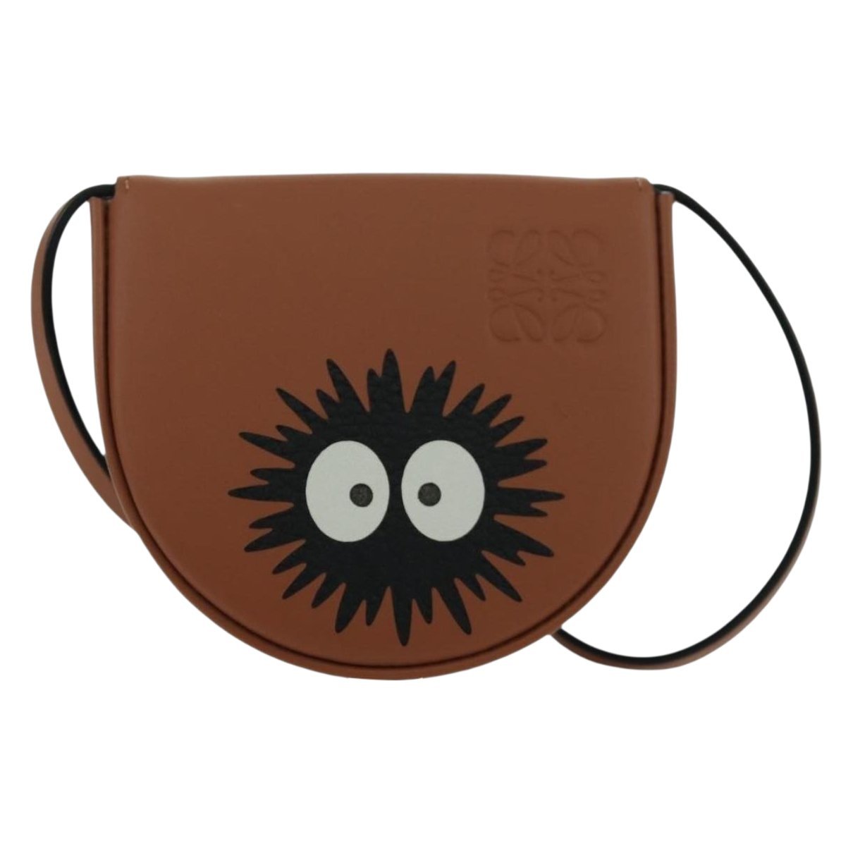 Heel leather handbag