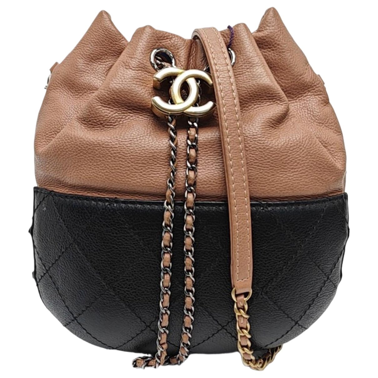 Gabrielle Bucket leather handbag