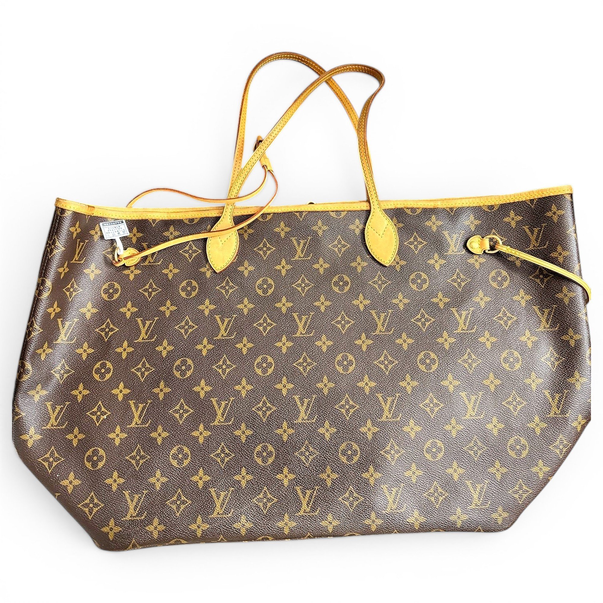Neverfull leather handbag