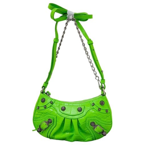 Le Cagole leather handbag
