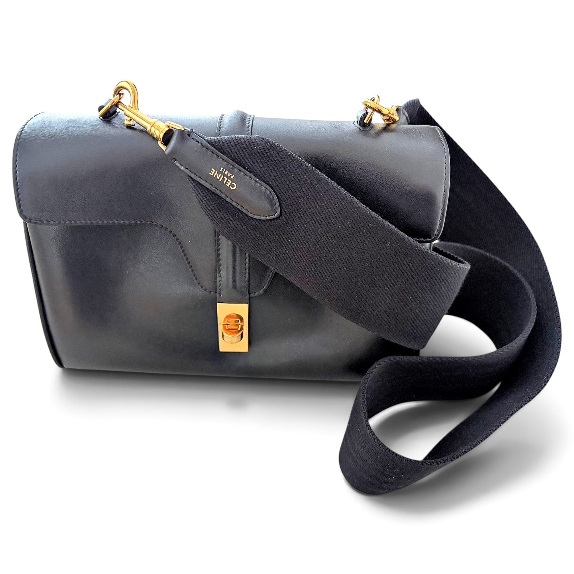 Sac 16 leather crossbody bag