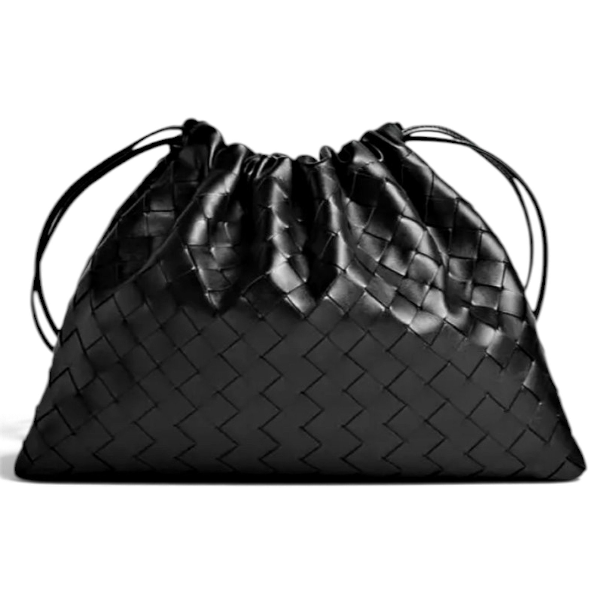Dustbag leather handbag