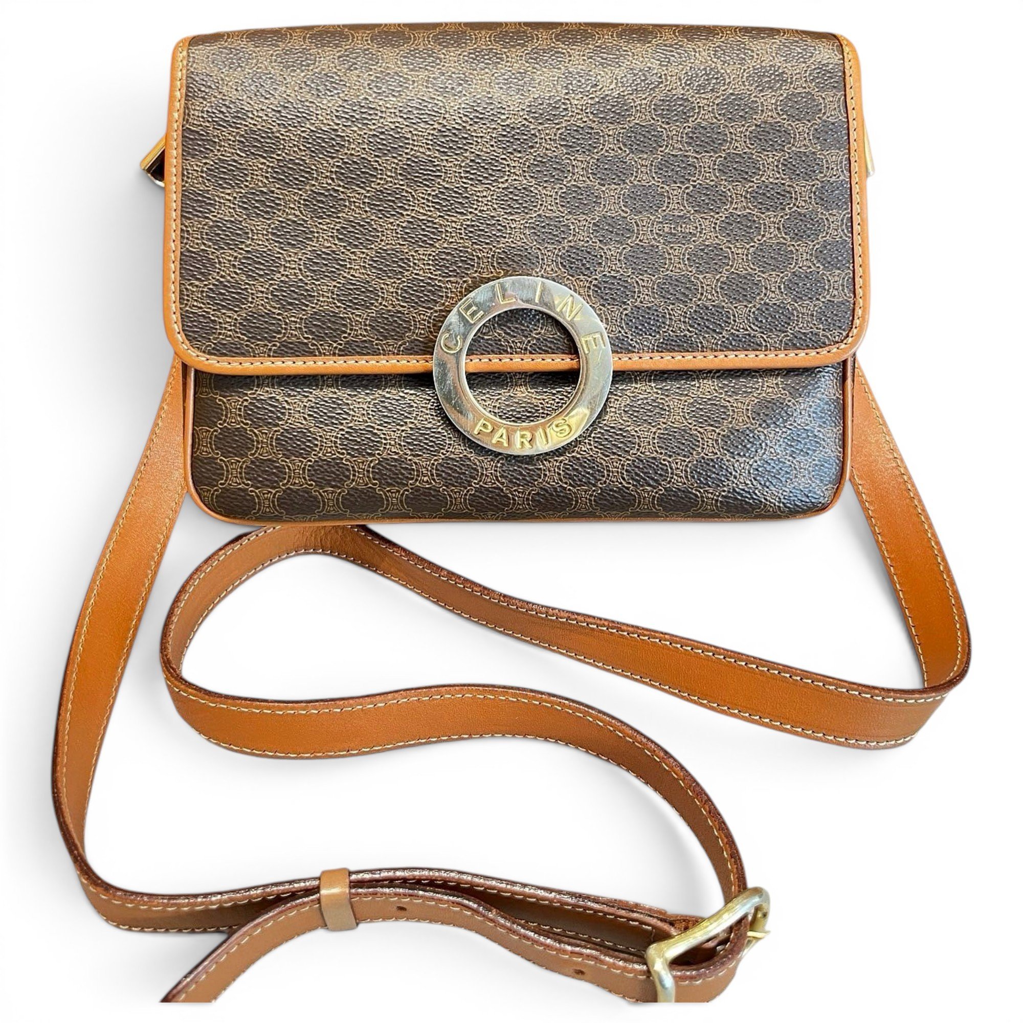 Leather handbag