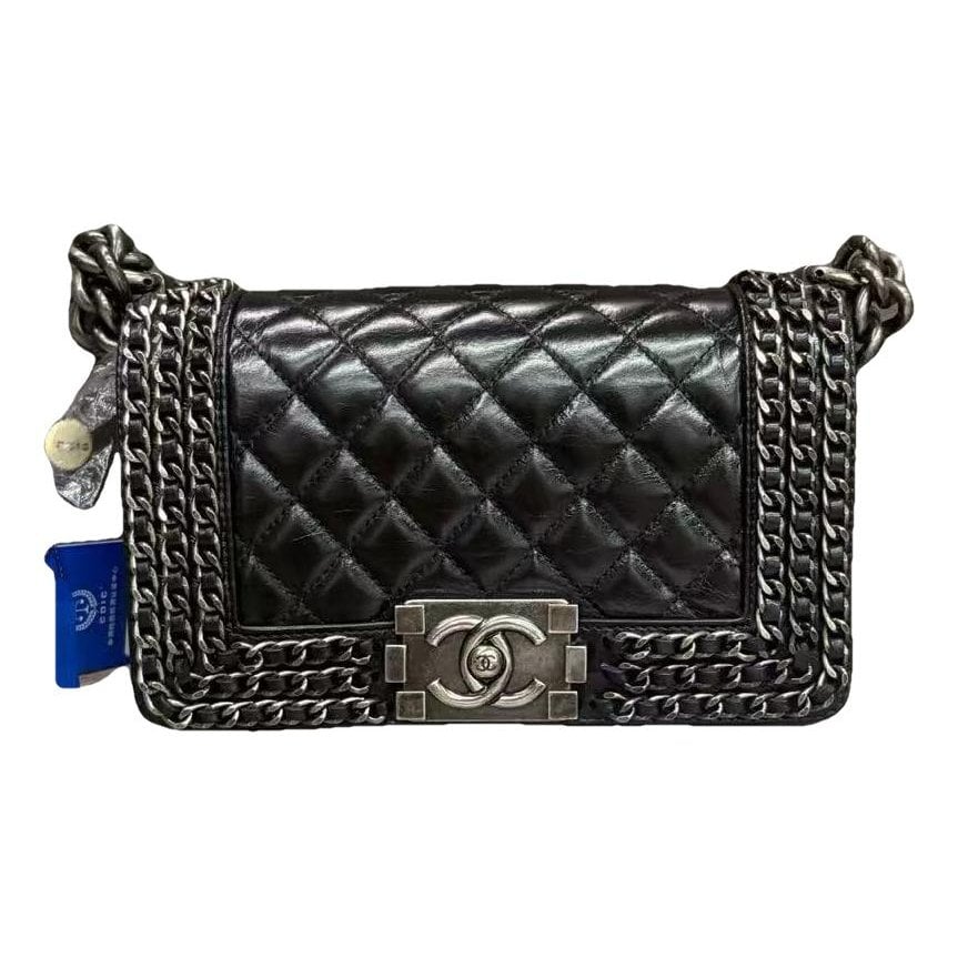 Boy leather handbag
