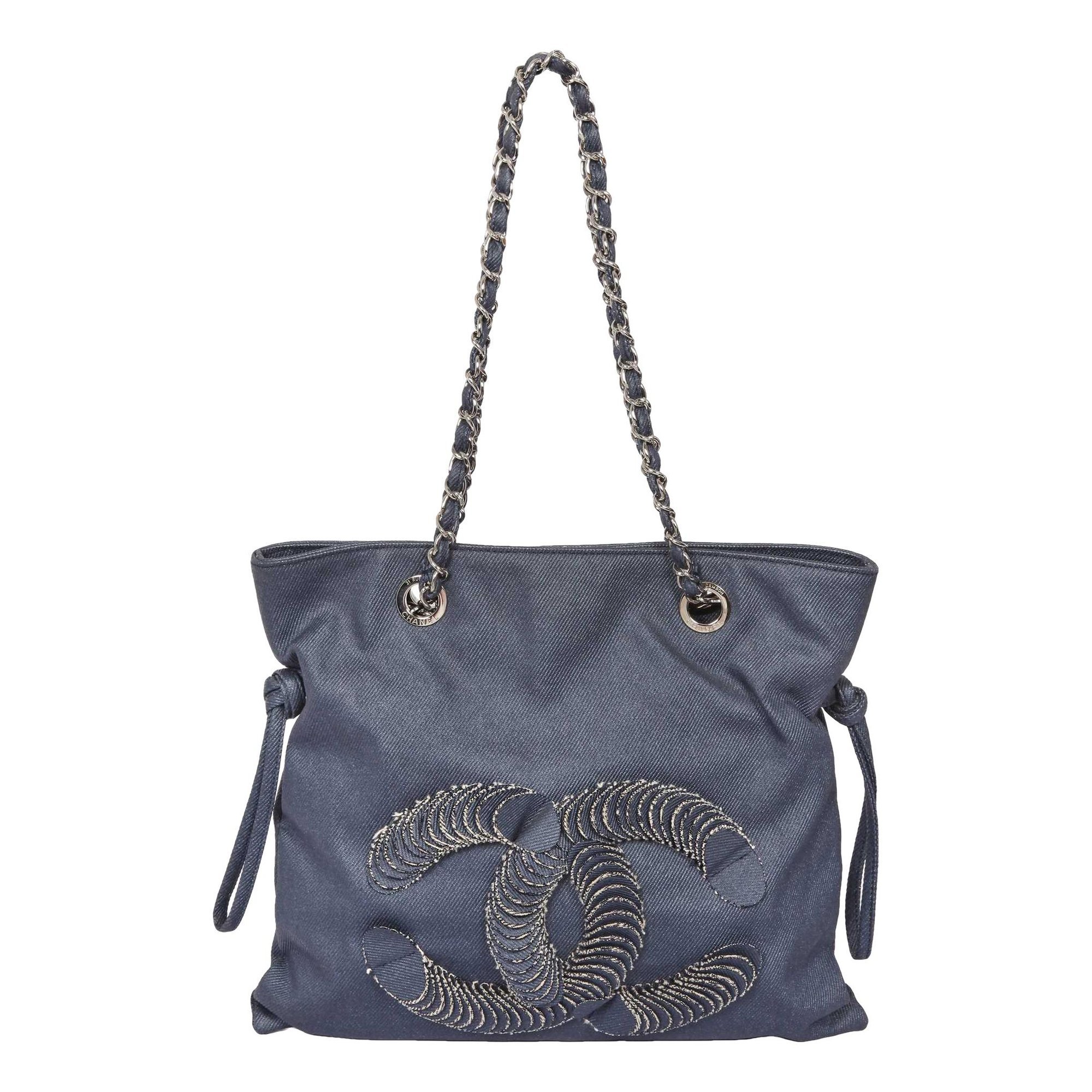 Vintage CC Chain tote