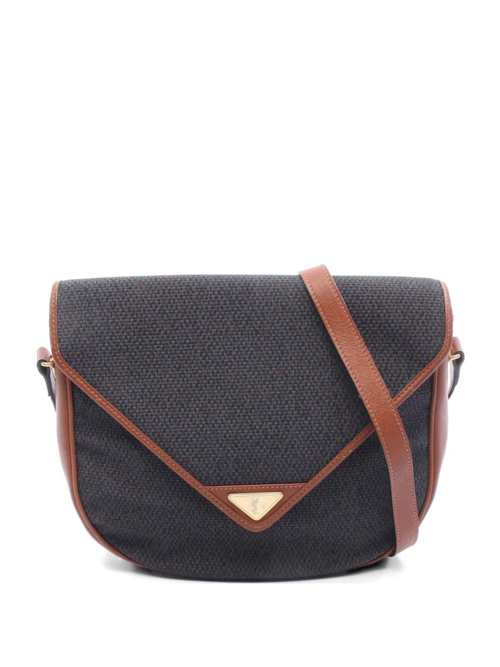 2000s two-tone shoulder bag