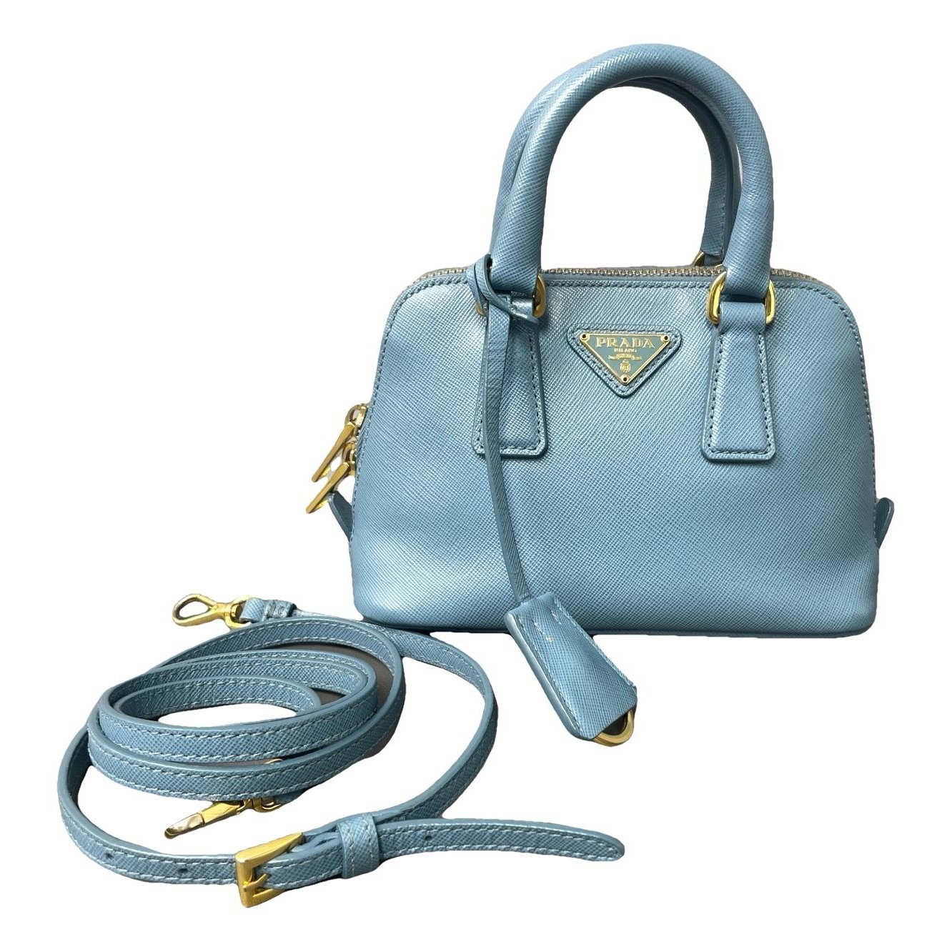 Promenade leather handbag