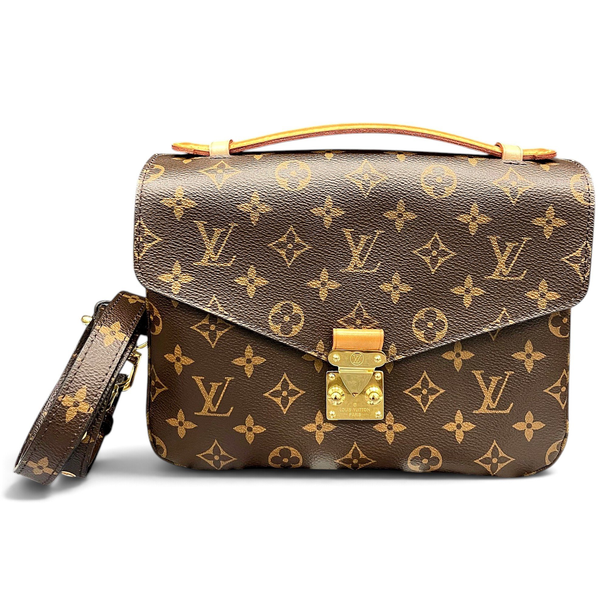 Metis leather handbag