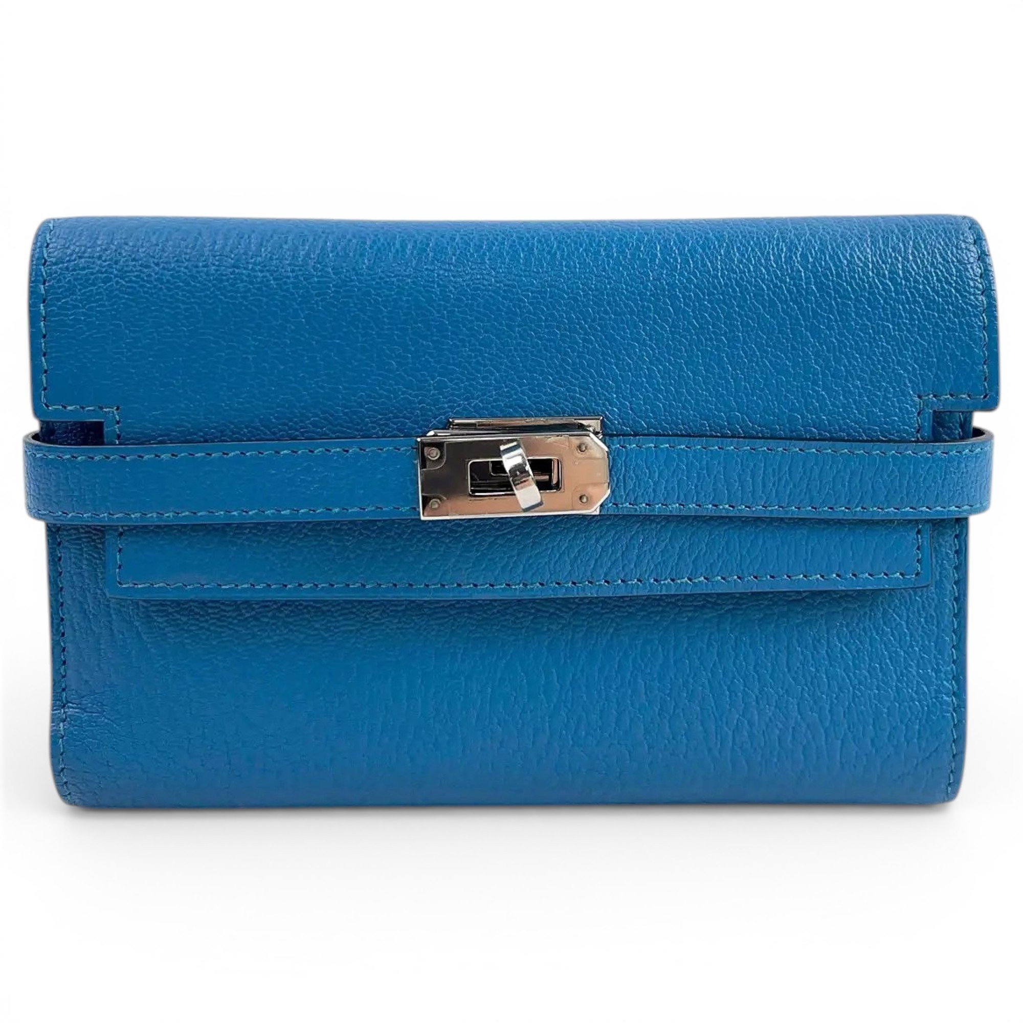 Kelly to go leather clutch bag