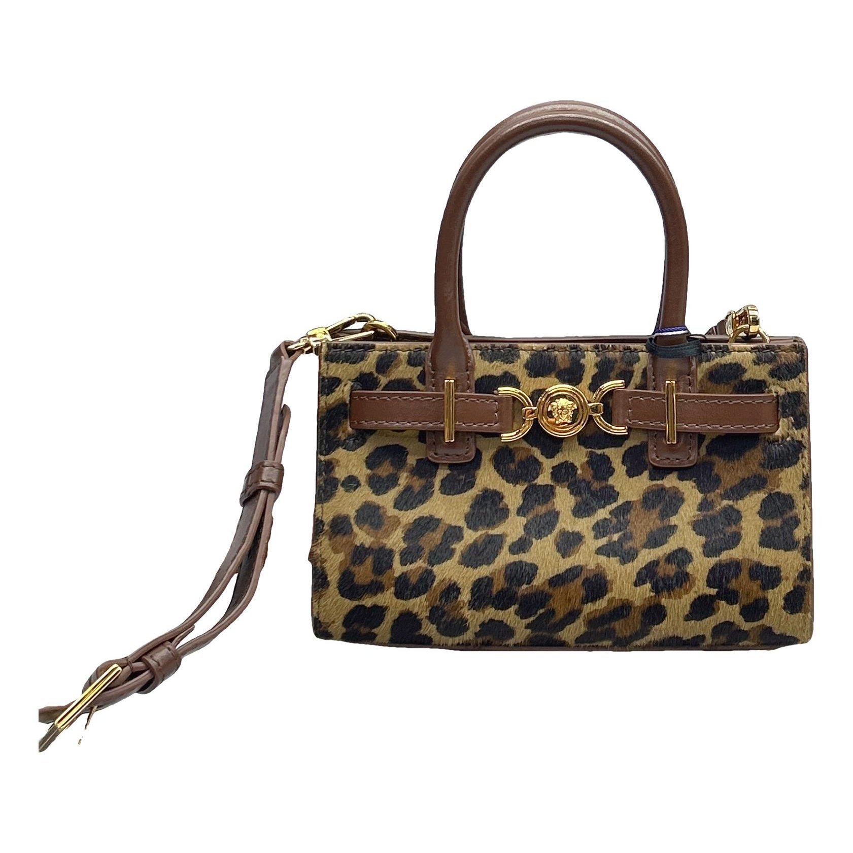 Versace Icon leather handbag