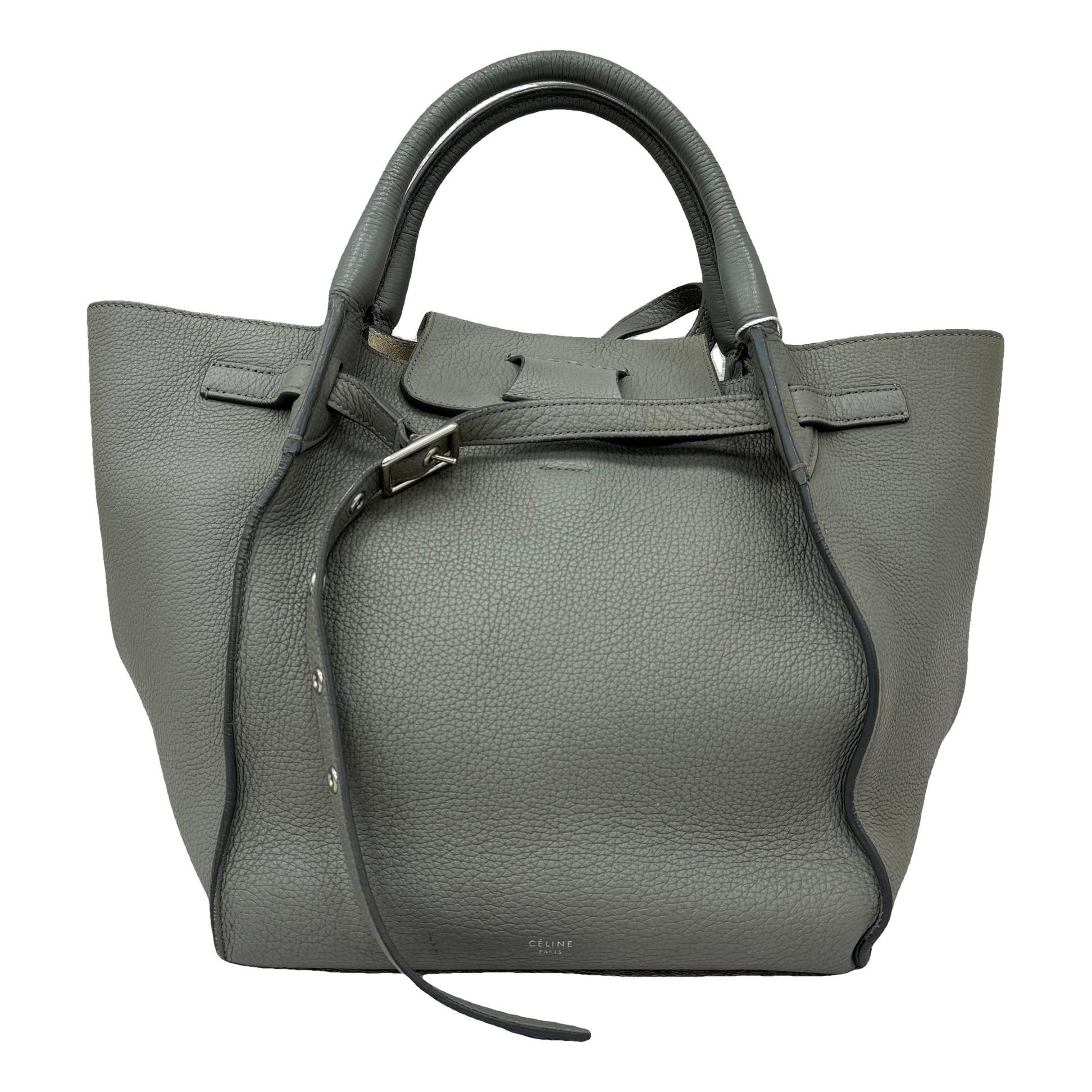 Big Bag leather handbag