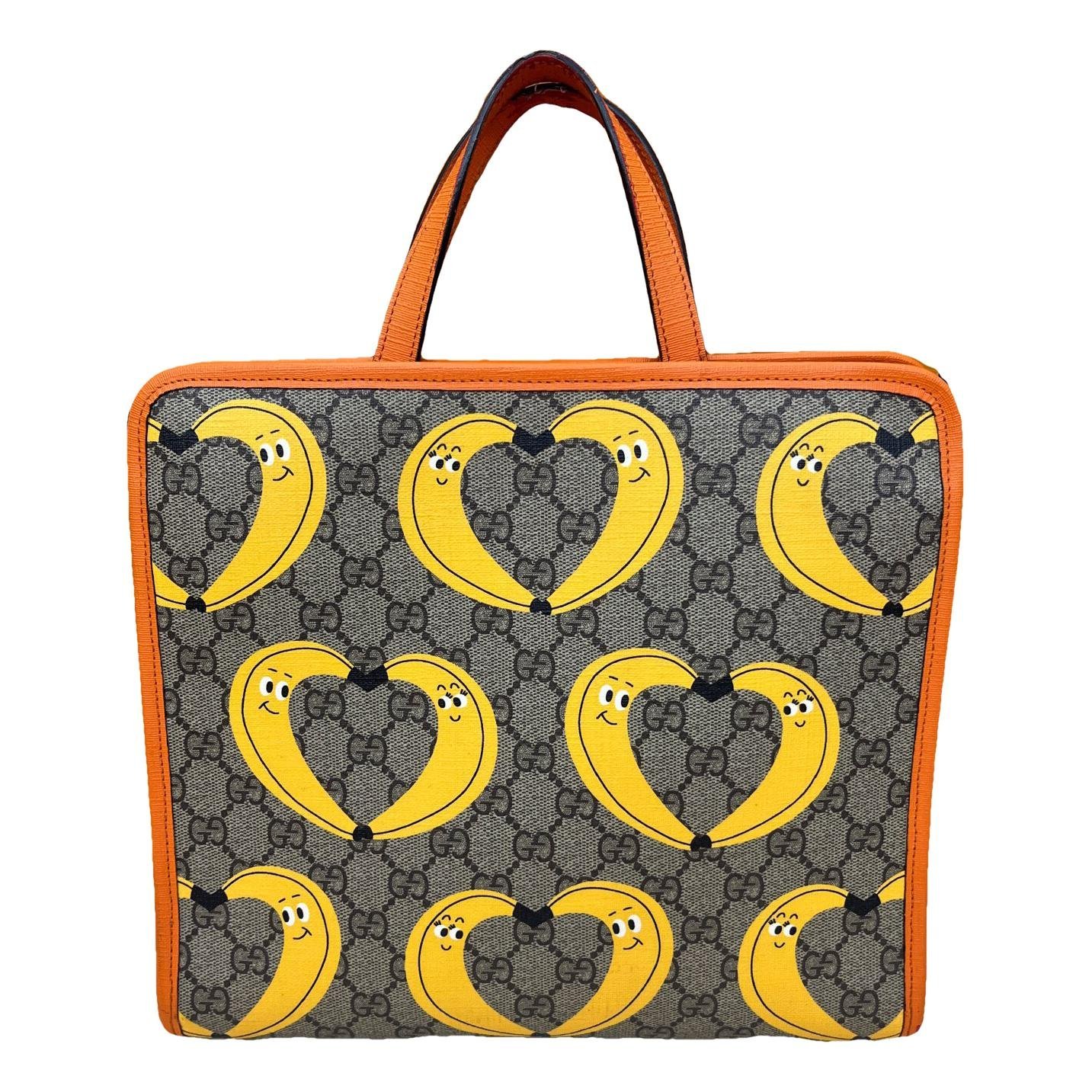 Leather tote