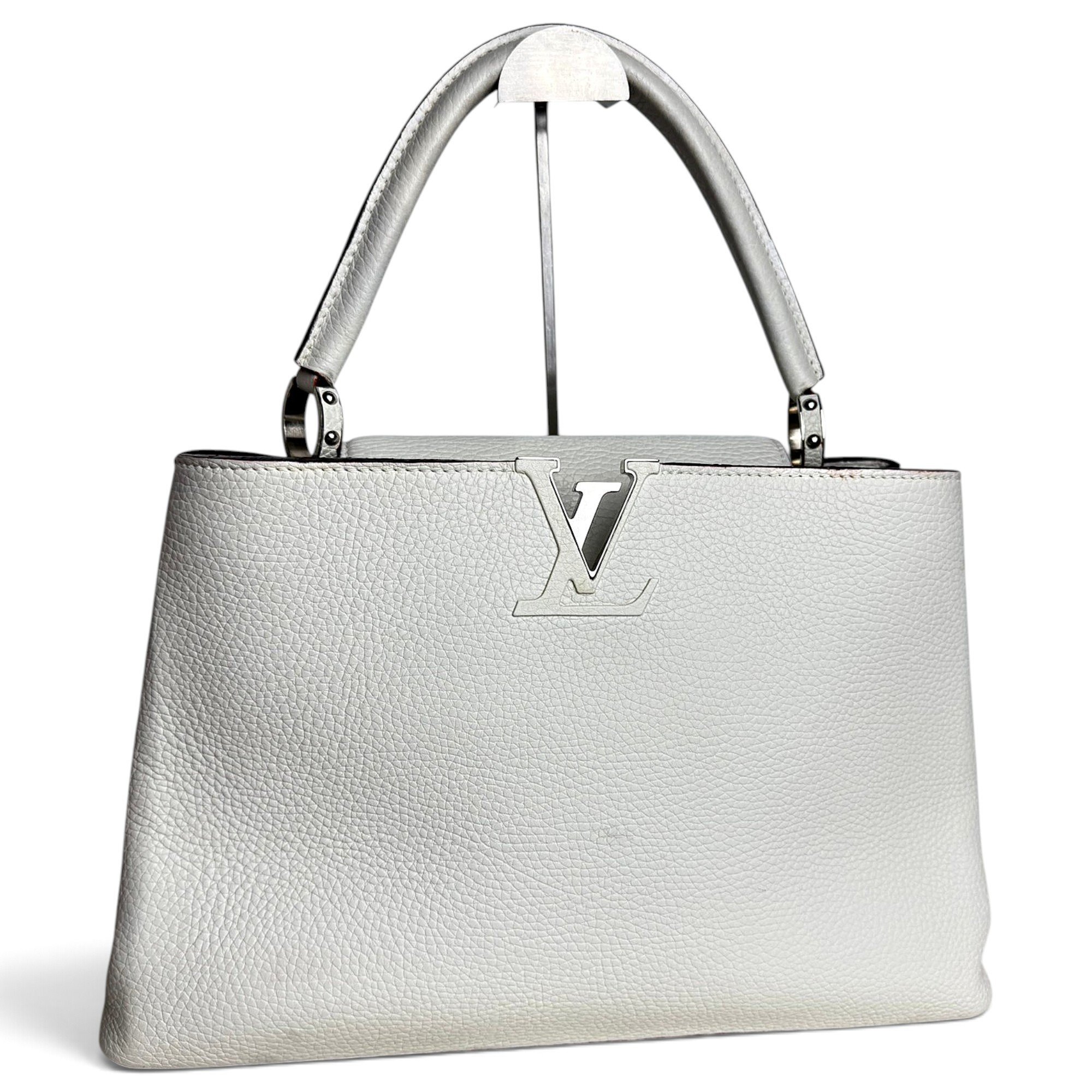 Capucines leather handbag