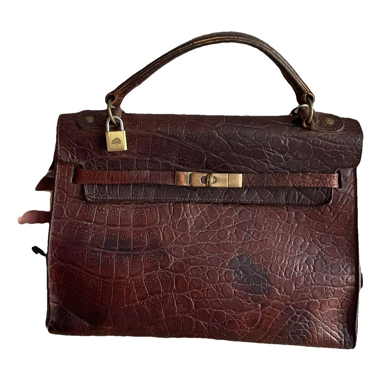 Leather handbag