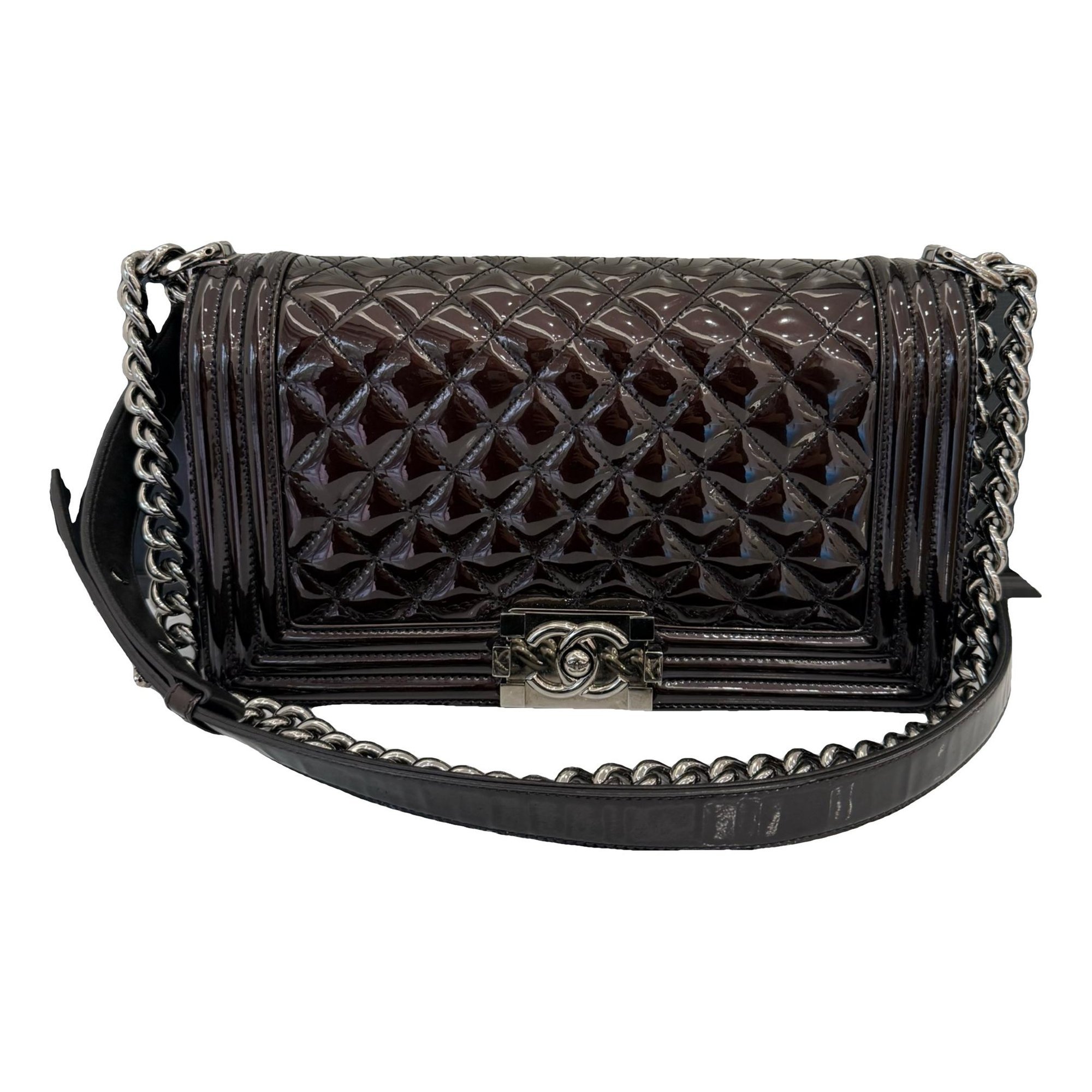 Boy leather crossbody bag