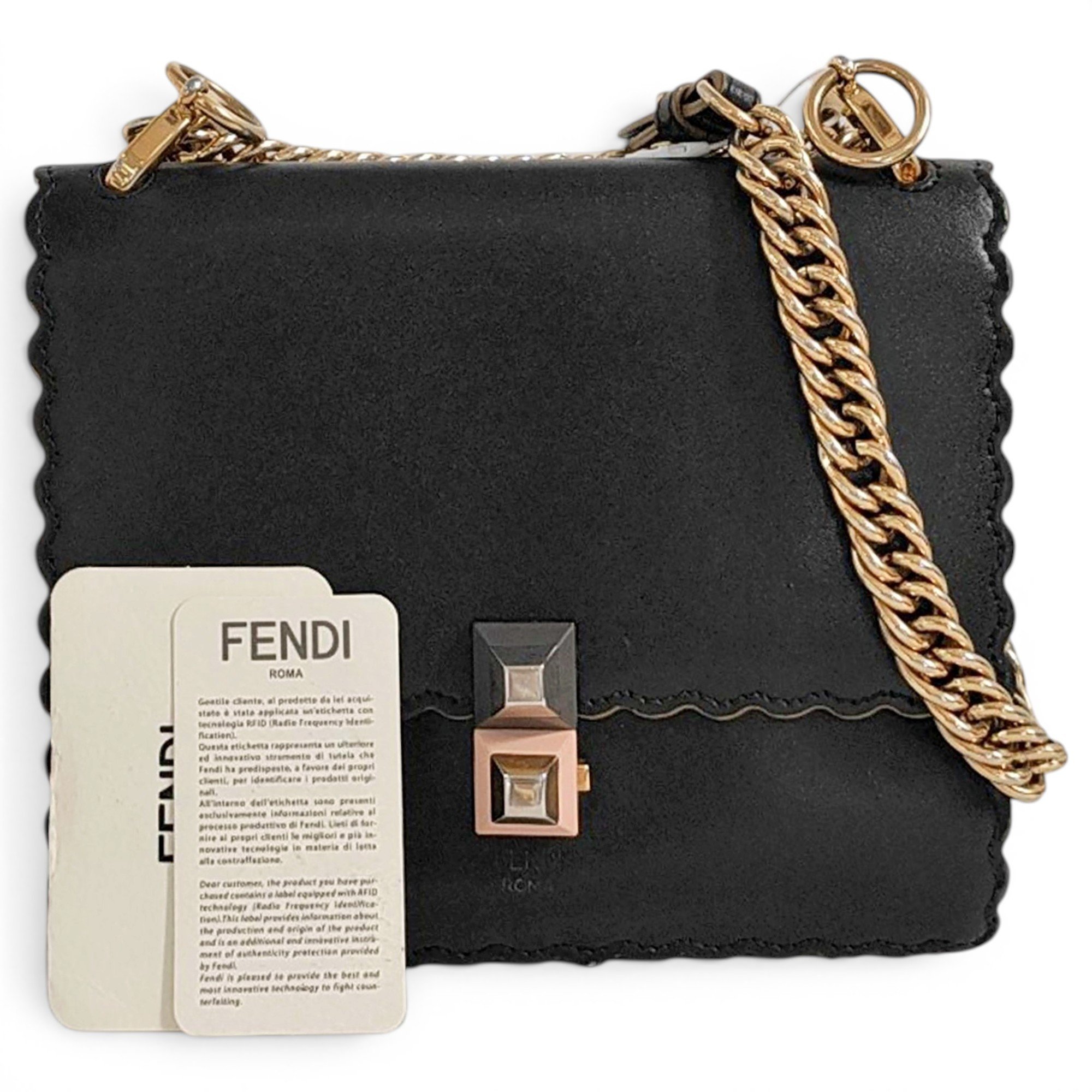 Kan I leather handbag