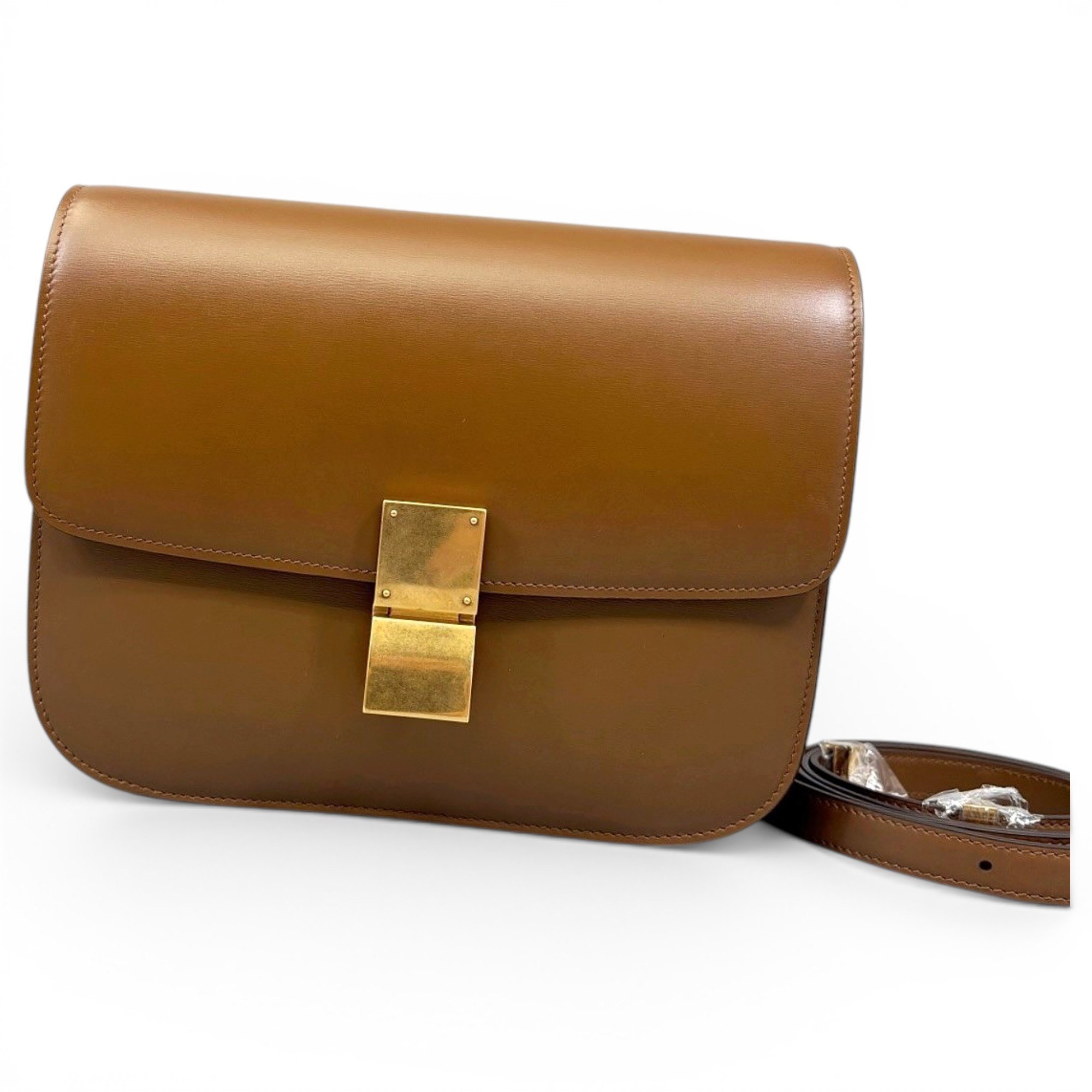 Classic leather handbag