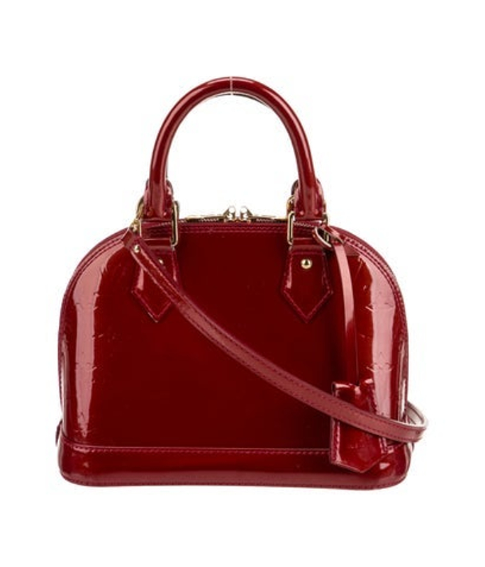 Louis Vuitton Vuitton Patent Leather Alma Bb