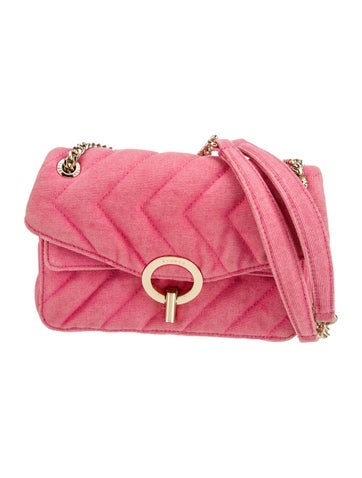 Sandro Canvas Shoulder Bag