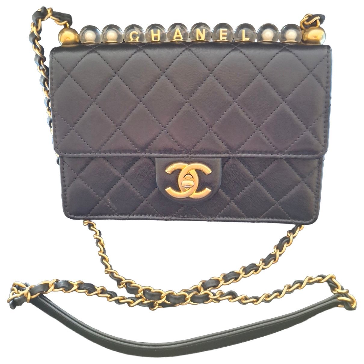 Leather handbag