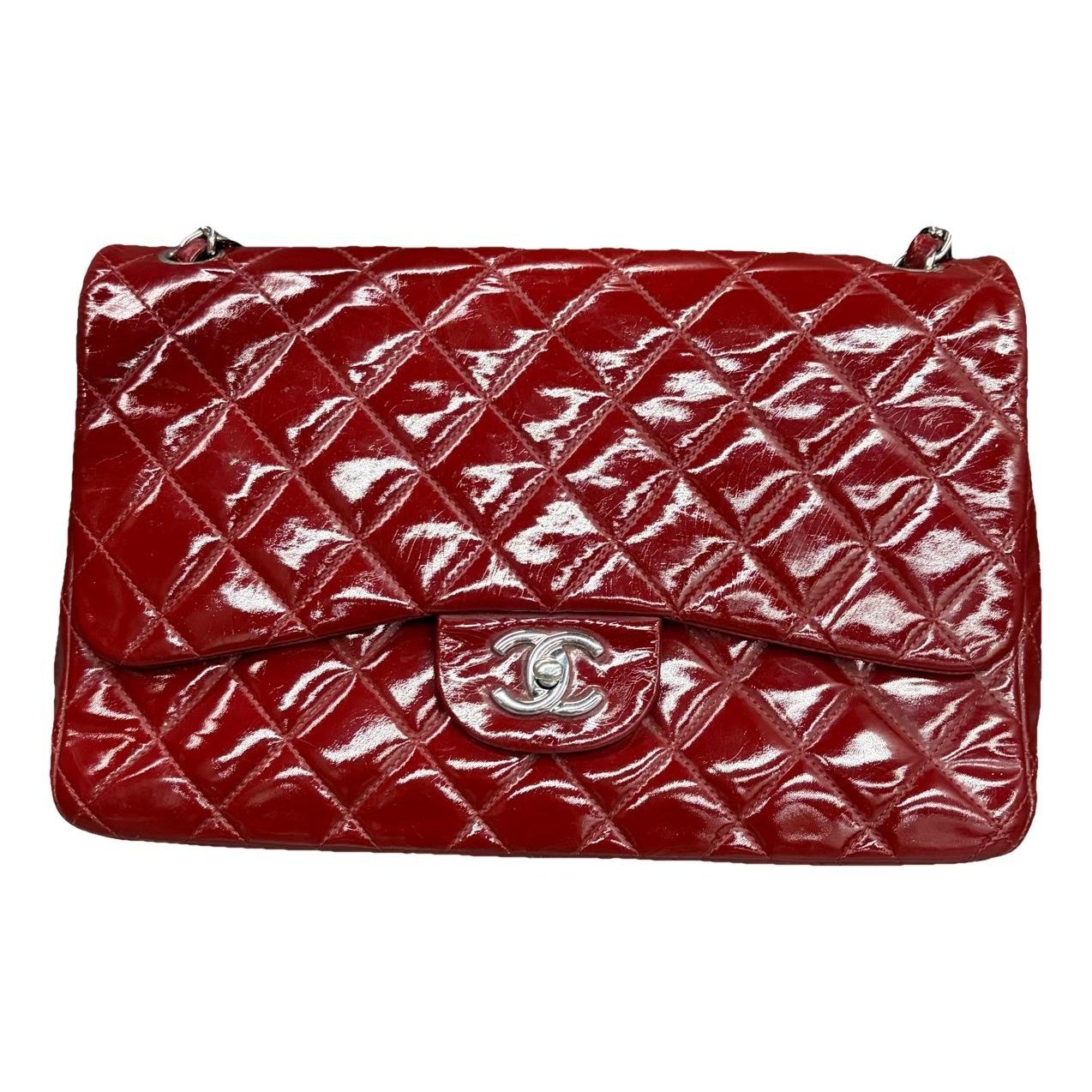 Timeless/Classique patent leather handbag