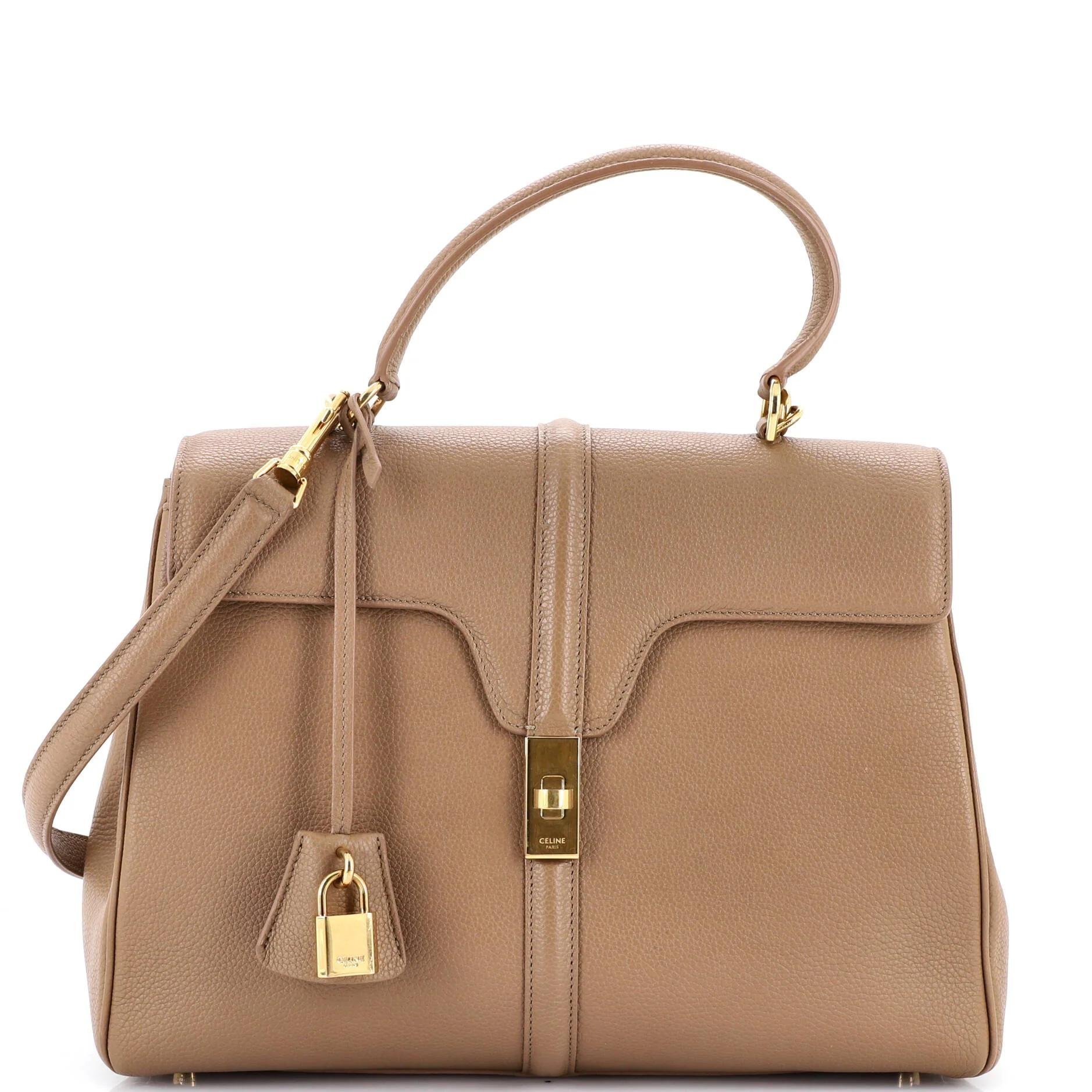 Leather handbag