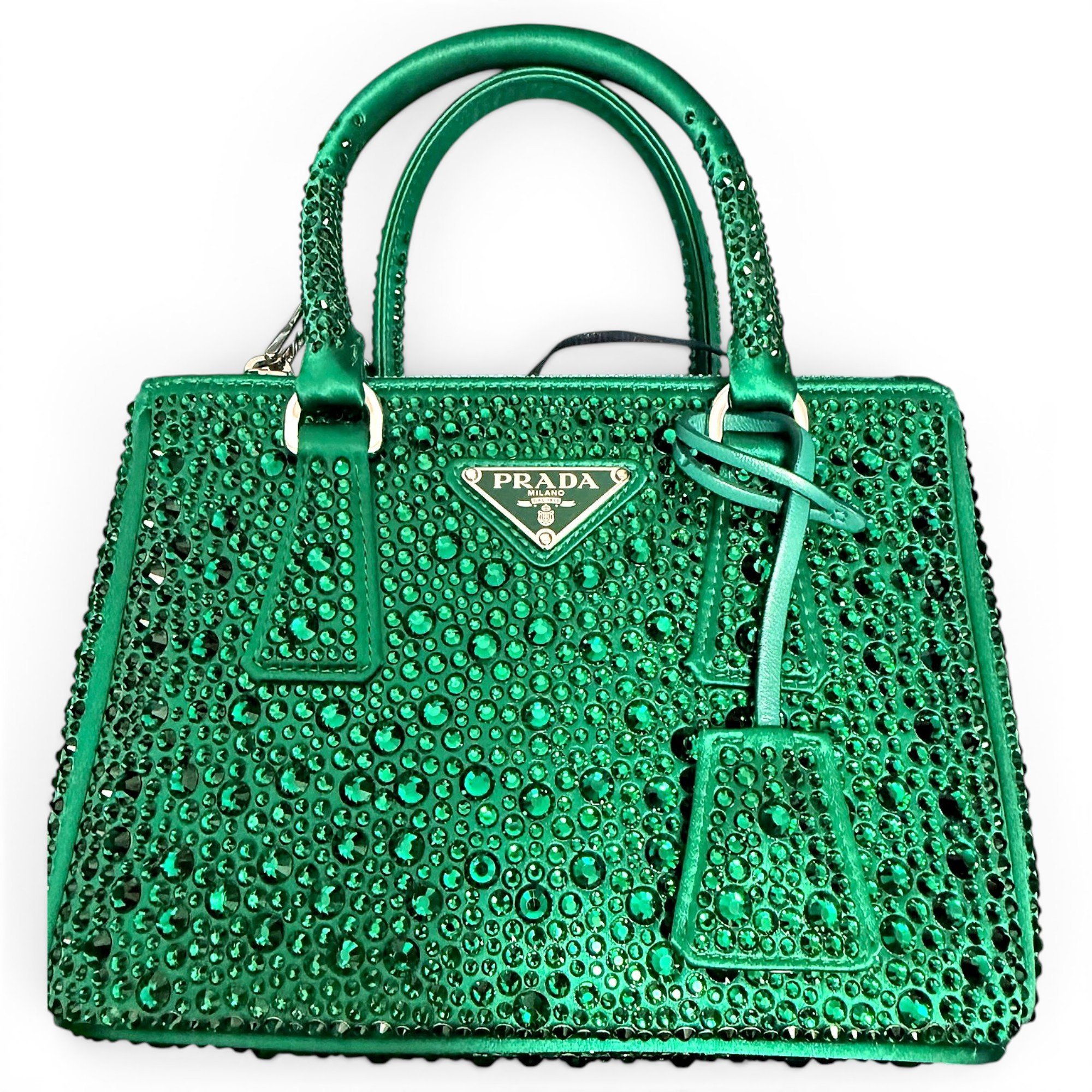Galleria silk handbag