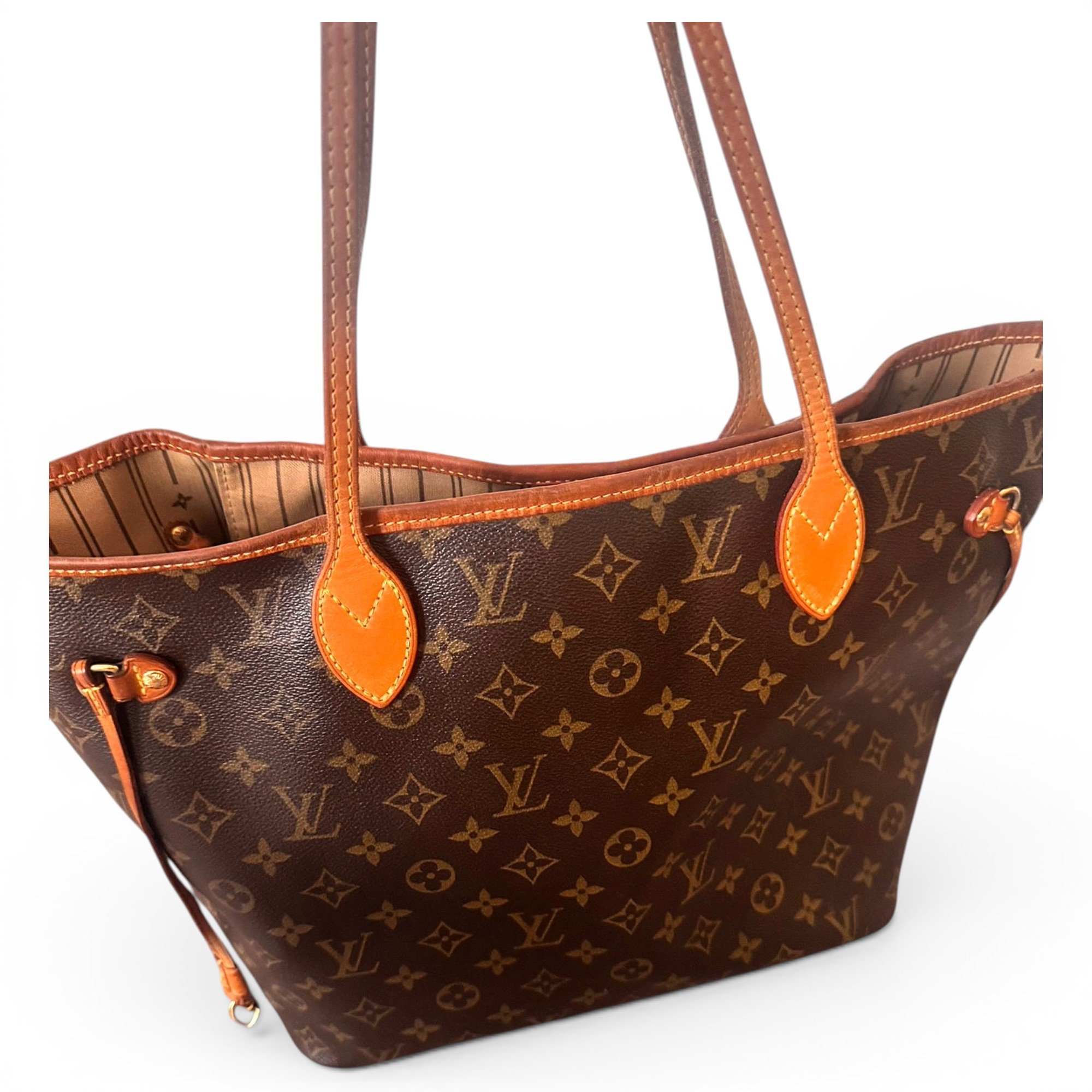 Neverfull leather tote