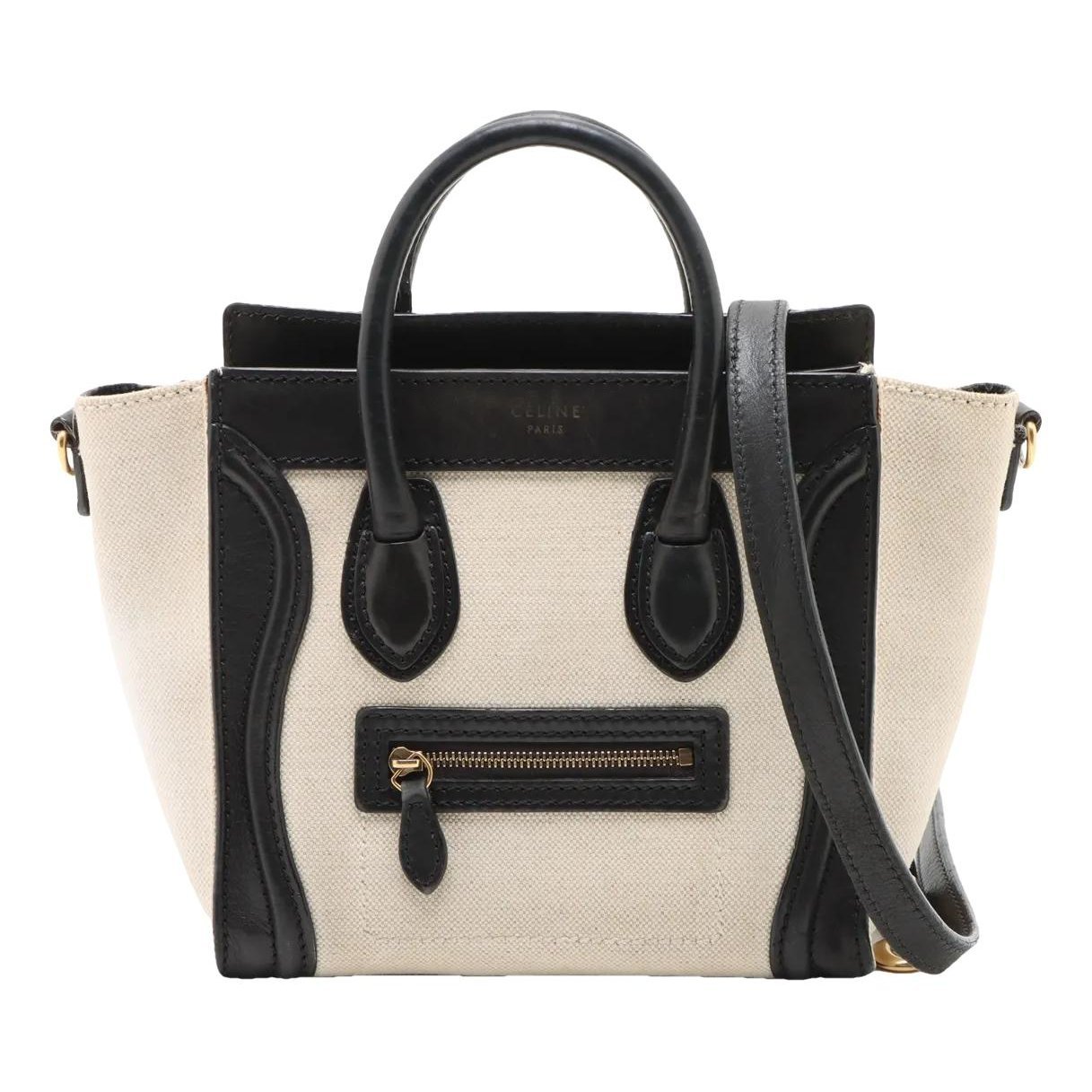 Nano Luggage leather handbag