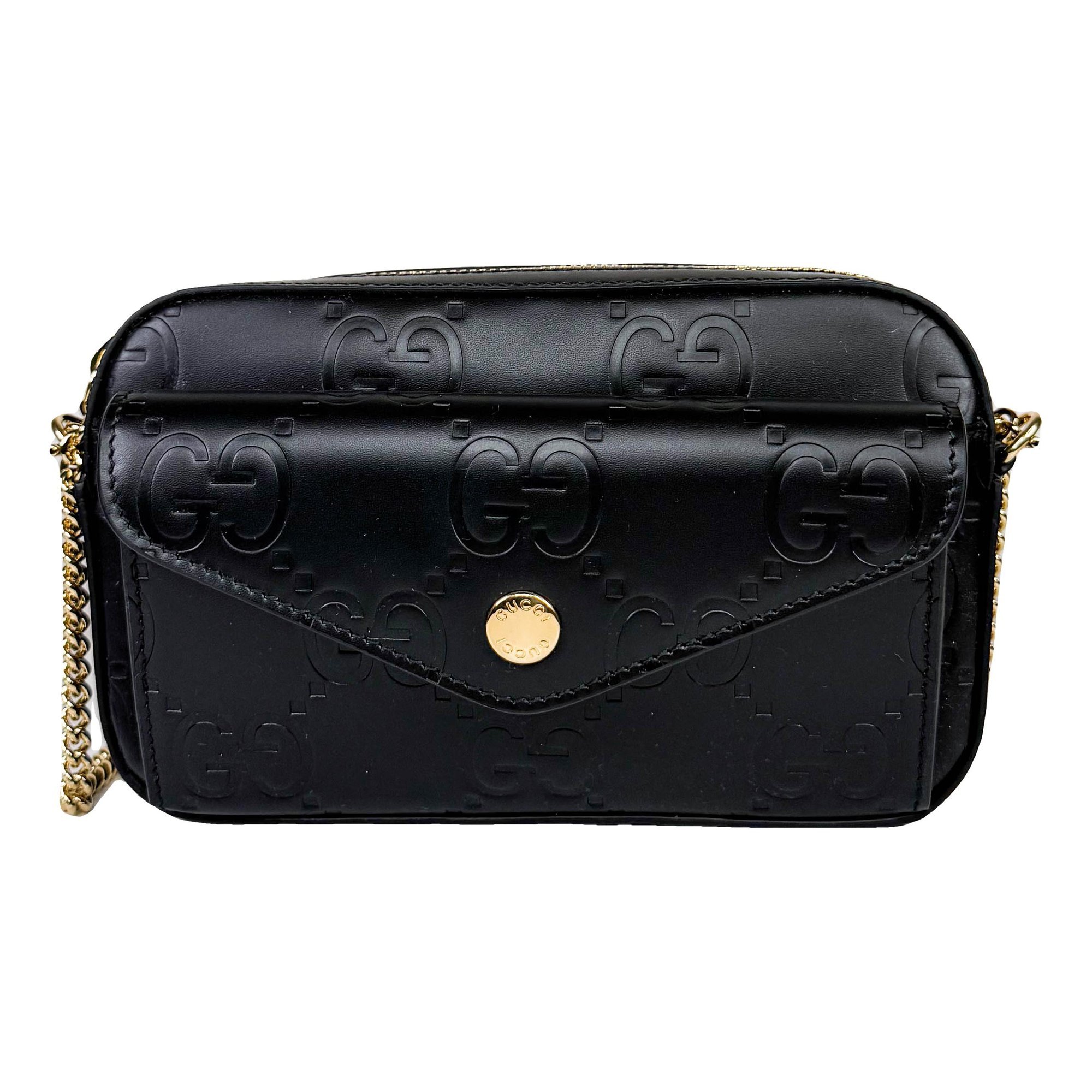 Leather crossbody bag
