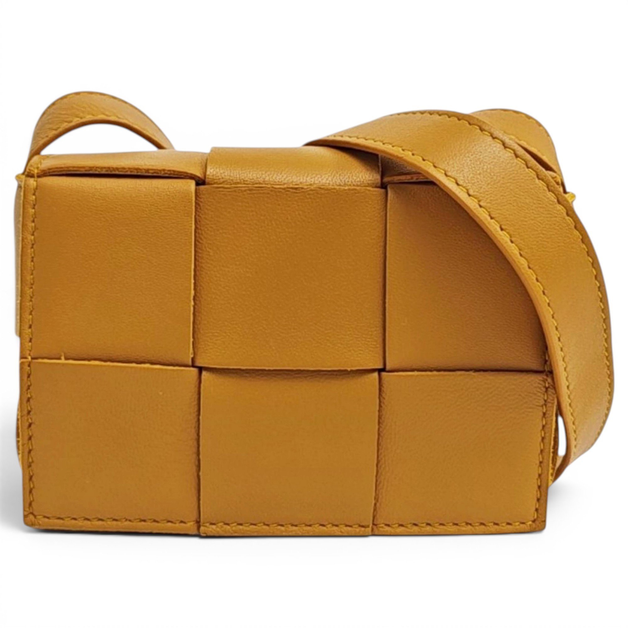 Cassette leather crossbody bag
